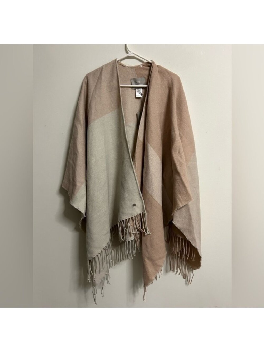 Soia & Kyo Colourblock Pattern Cape